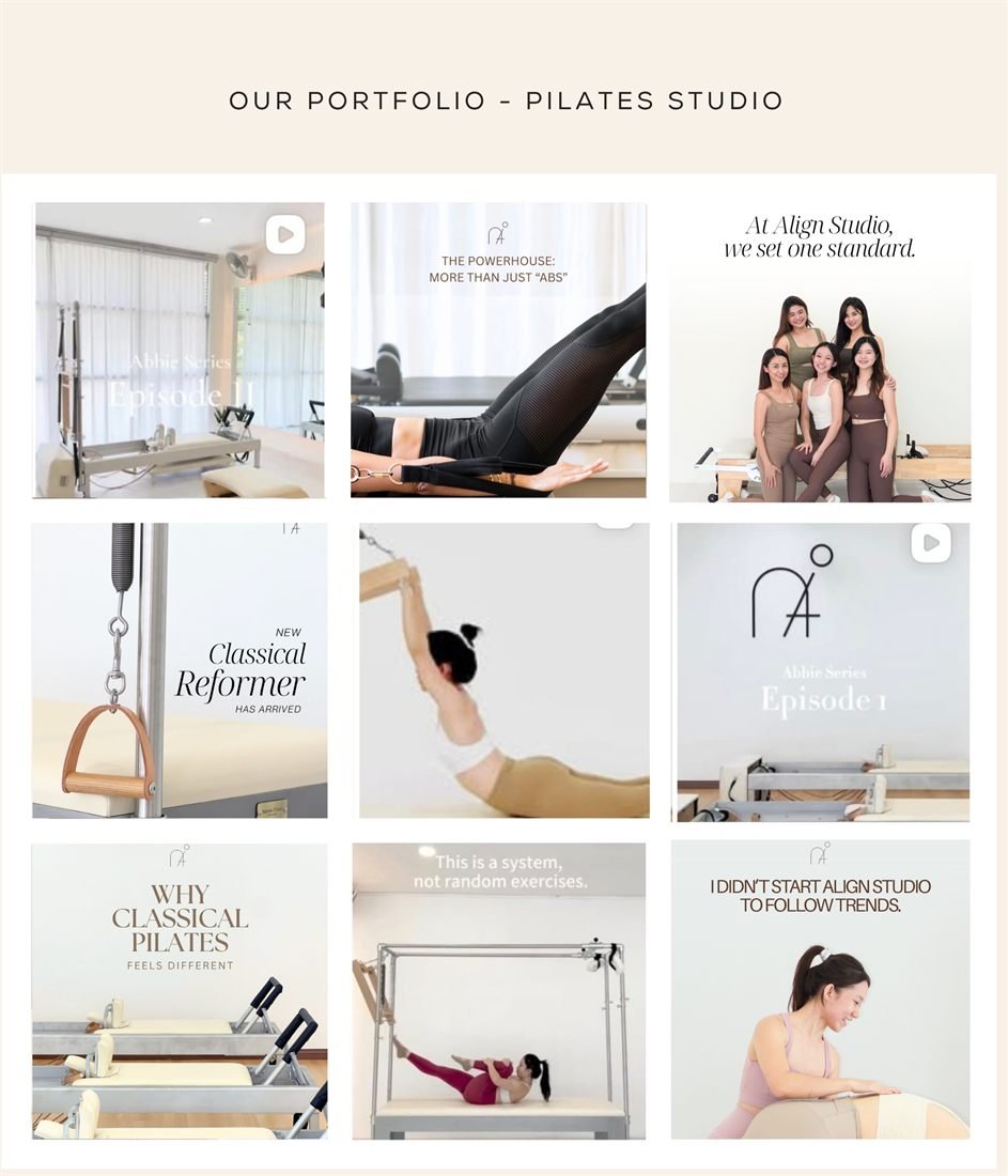 TwelveB client work — social media content design